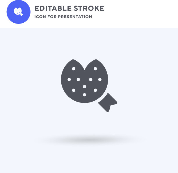 幸运饼干图标填平标志图片下载