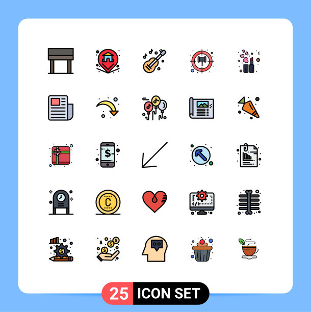 用户界面填充线平色包图片下载