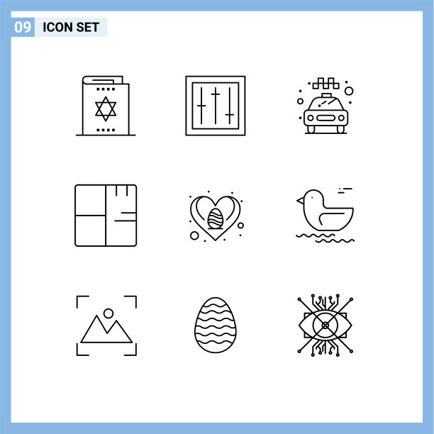 用户界面包9基本轮廓图图片下载