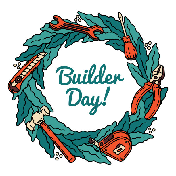 专业的劳工建设者和工人日设置图片下载