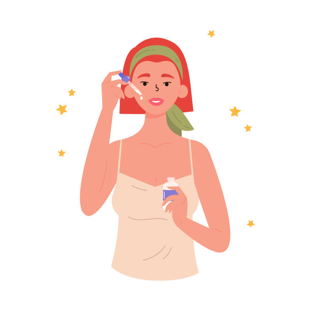 使用面油的抗衰老护肤方法图片下载