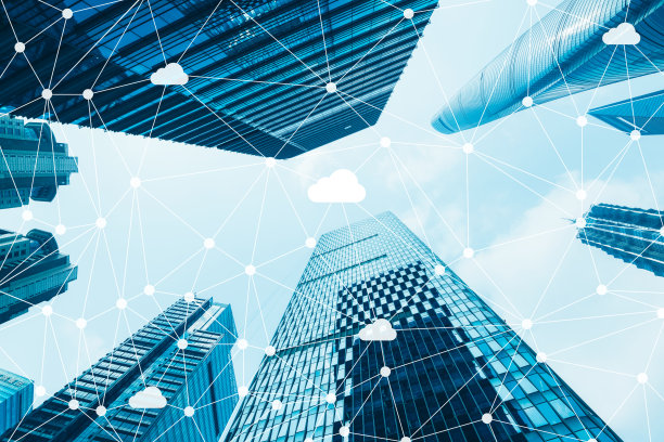 智慧城市，云计算概念图片下载