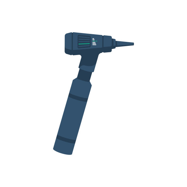 耳镜图标。诊断设备向量图片下载