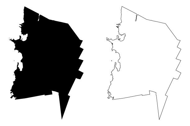 奇滕登县(美国佛蒙特州奇滕登县，美国，美国)地图矢量插图，涂鸦草图奇滕登地图图片下载