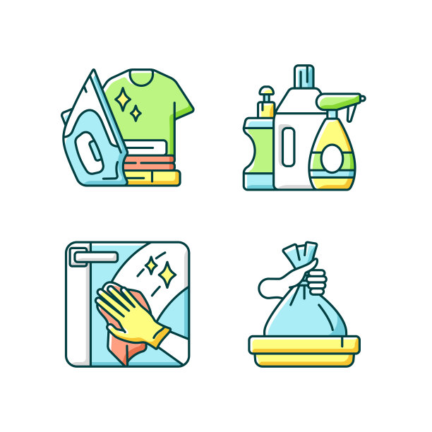 家务RGB颜色图标设置图片下载