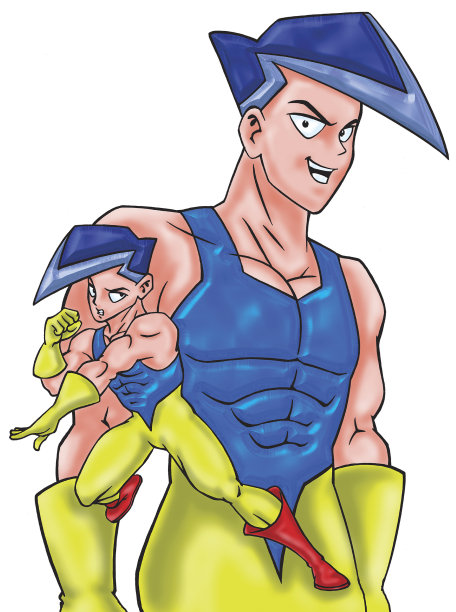 动漫的战士图片下载