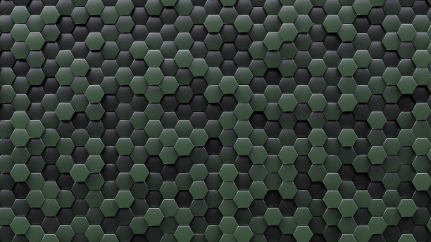 军事化风格背景。深绿色的细胞。图片下载