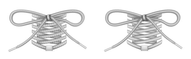 带蝴蝶结的鞋带，鞋袜配件图片下载
