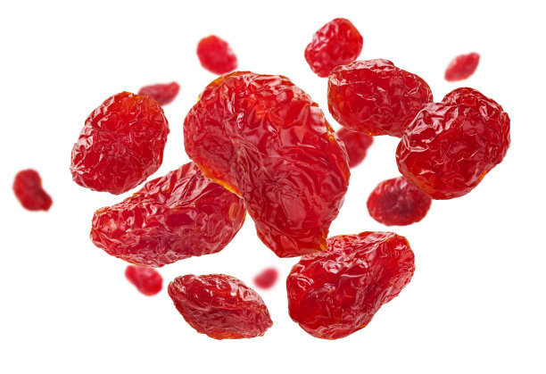 干山茱萸悬浮在白色的背景上图片下载