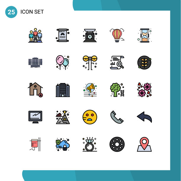 25组填线平色标志和图片下载