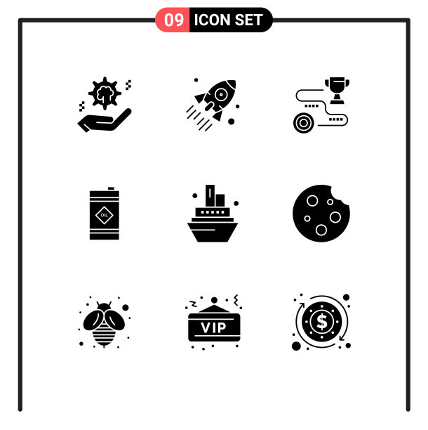 9个适用于网络和移动的通用实体符号图片下载