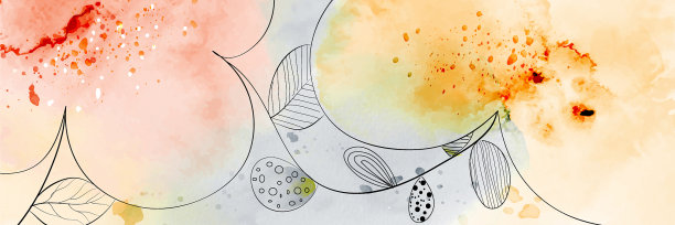 抽象的花旗图案上飞溅图片下载