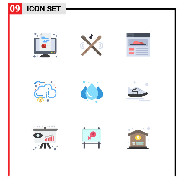 为雨天基金设置9个单色网格图片下载