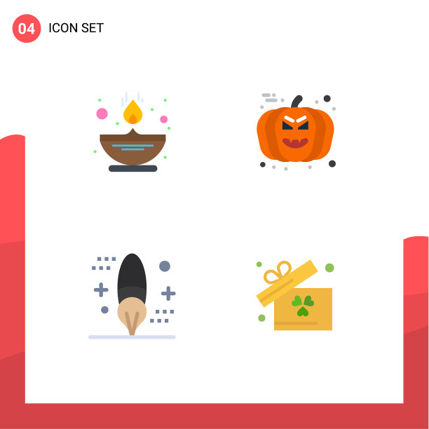 现代符号和符号火图片下载