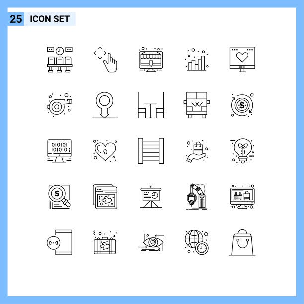 组25现代线设置为最喜欢的seo图片下载