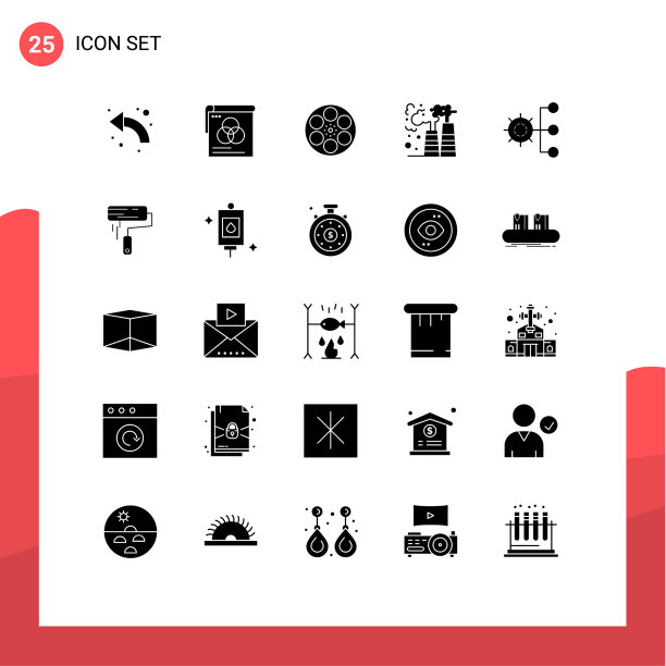 通用立体象形符号符号浪费图片下载