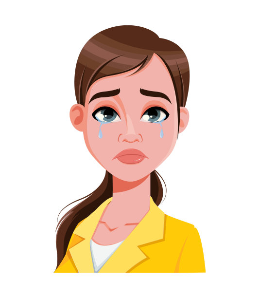 美丽女人脸上表情，哭泣图片下载