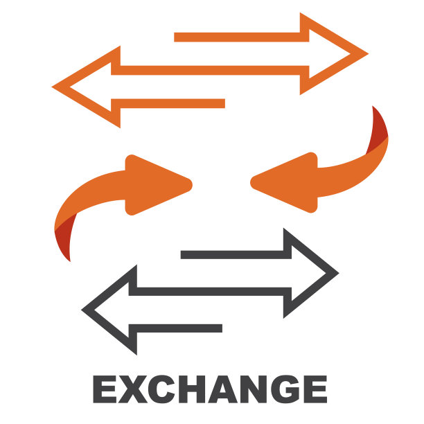 现金返还图标从商业。翻转或旋转箭头。反向标志图片下载
