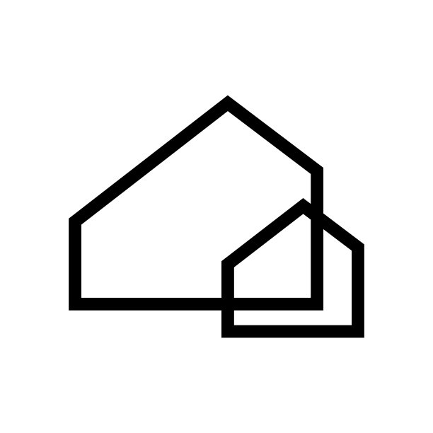 房地产房屋抵押贷款轮廓矢量图标图片下载