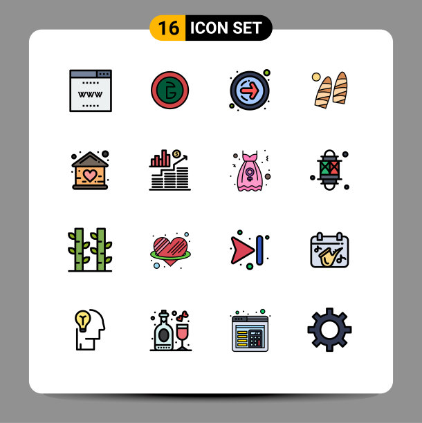 为卷筒纸设置16条通用平色填充线图片下载