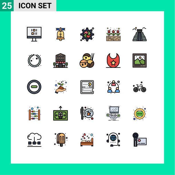 设置25填充线平面颜色的网格为美国图片下载