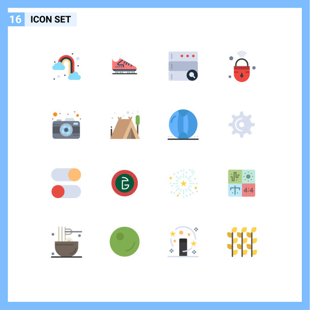 现代设16平色和符号等图片下载