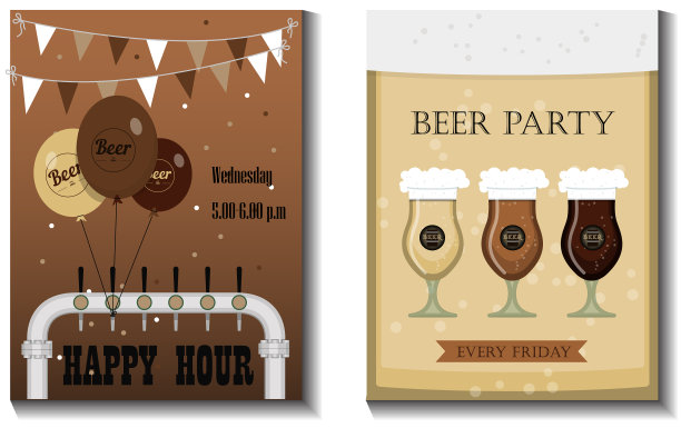 啤酒节的传单图片下载