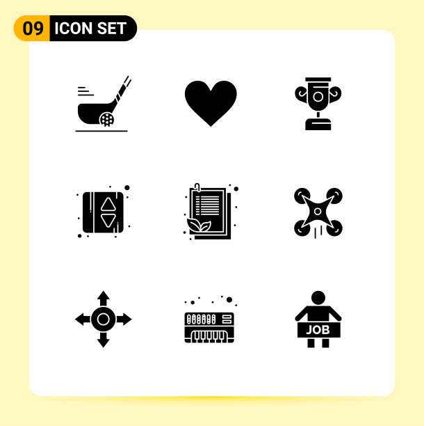 通用图标符号组9现代立体图片下载