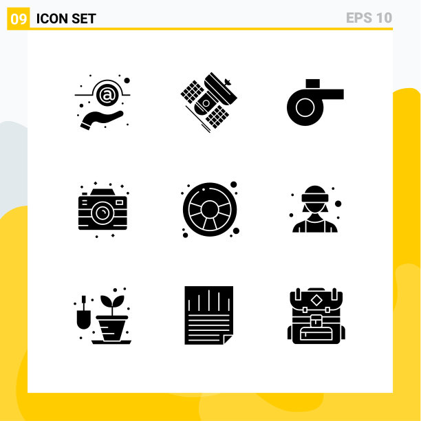 通用图标符号组9现代立体图片下载