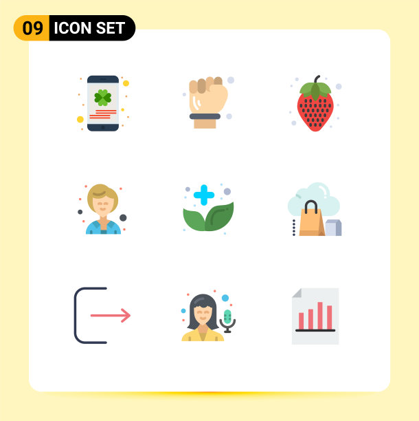 通用图标符号组9现代扁平图片下载