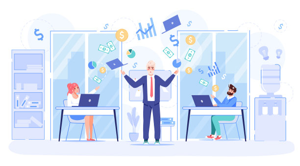 在工作中保持冷静，取得商业成功图片下载