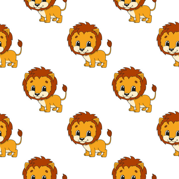 颜色无缝模式。卡通风格。明亮的设计。用于墙纸，海报，横幅。手绘。矢量插图孤立的白色背景。图片下载