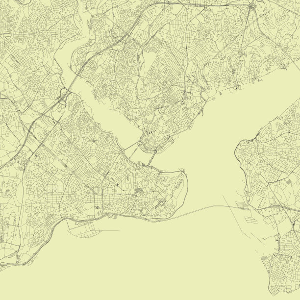 伊斯坦布尔市区道路图图片下载
