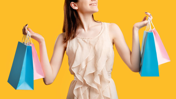 黑色星期五快乐购物女纸袋图片下载