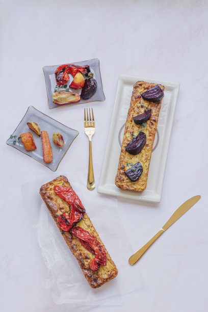 自制健康咸味蛋糕图片下载