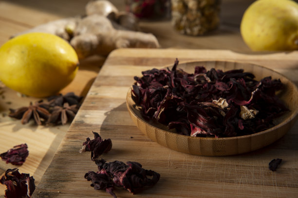 木槿茶叶图片下载