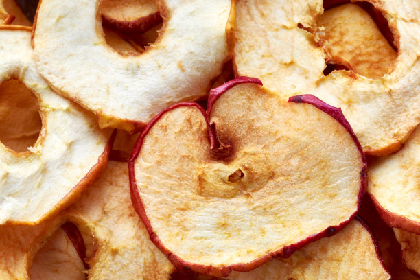 干苹果片照片。图片下载