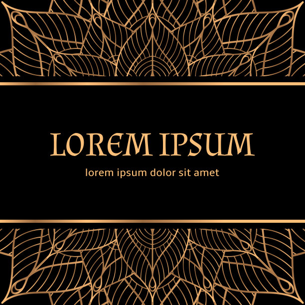 豪华背景矢量。孔雀羽毛花皇家图案卡模板。大马士革设计圣诞派对邀请，新年假期，美容spa，婚礼，保存日期，生日。图片下载