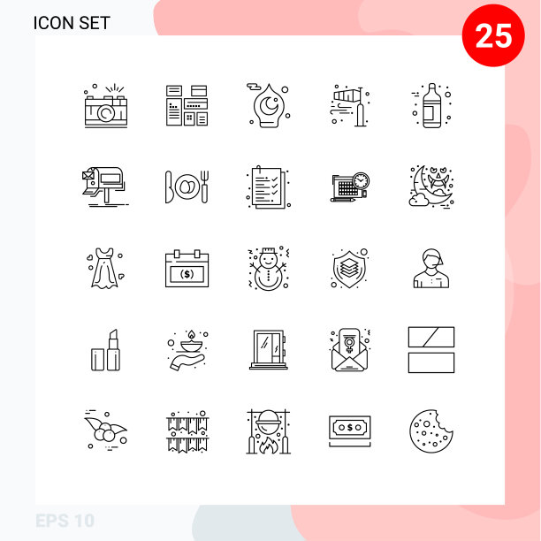 组25线符号和符号为极点风图片下载