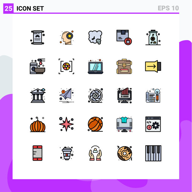 25组填线平色标志和图片下载