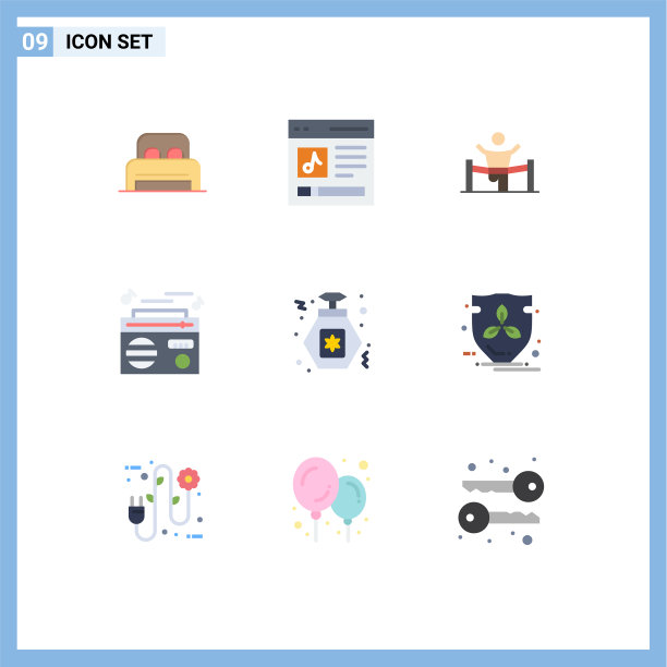 通用图标符号组9现代扁平图片下载
