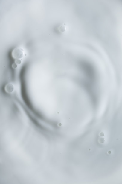 白、绿松石、绿、紫、粉、蓝、米色粘土丝质面膜样品纹理粉底隔离多色背景图片下载