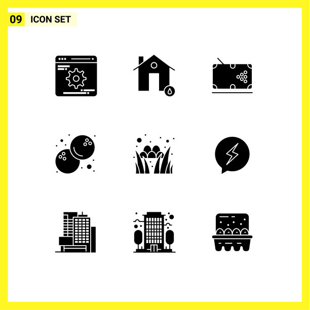 9 ． 坚实的字形概念的网站，移动和图片下载