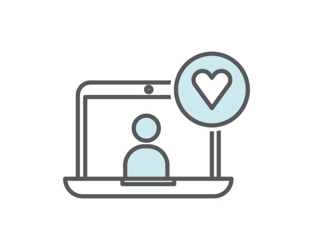 通知信息和爱情对话图标。说的气球。带心脏的平面向量。图片下载