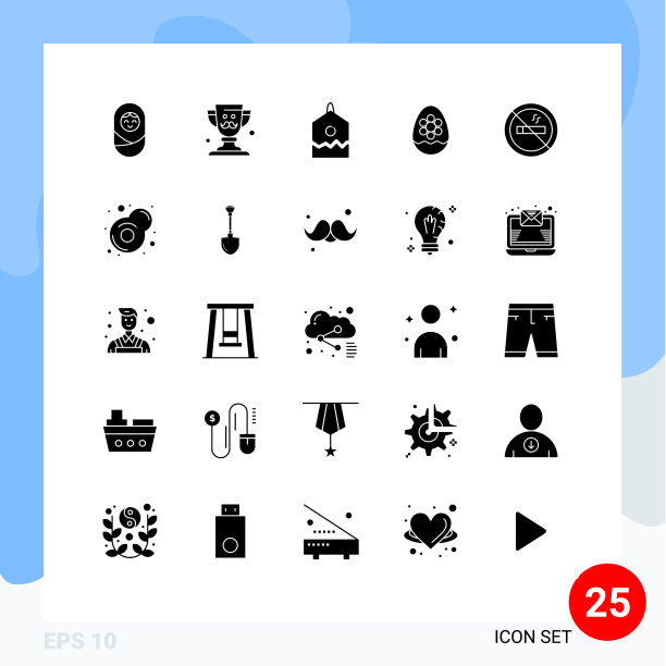 25用户界面实心象形包现代图片下载