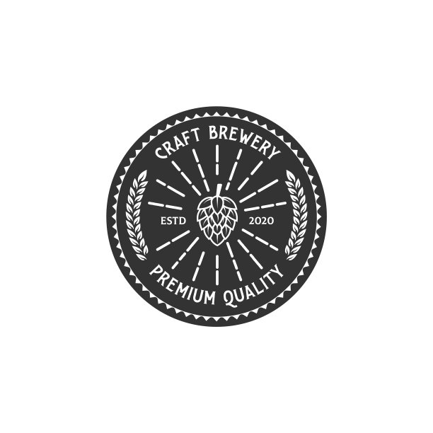 复古徽章工艺酿酒厂标识设计最佳图片下载