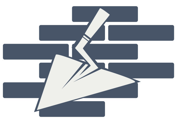 用泥铲铲背景砖料图片下载