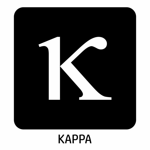 希腊字母Kappa图标图片下载