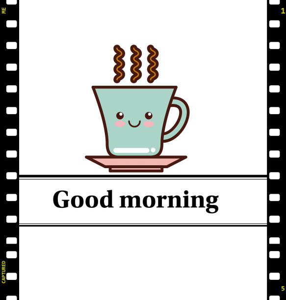 早上好矢量图图片下载