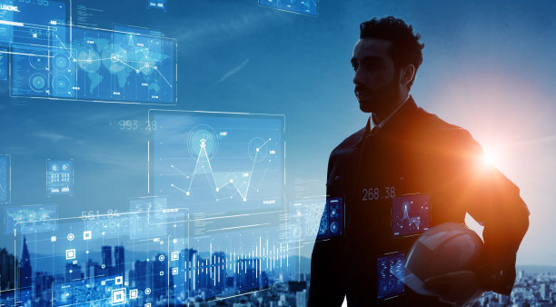 工业工程师的概念。专业的职业。工业技术。图片下载